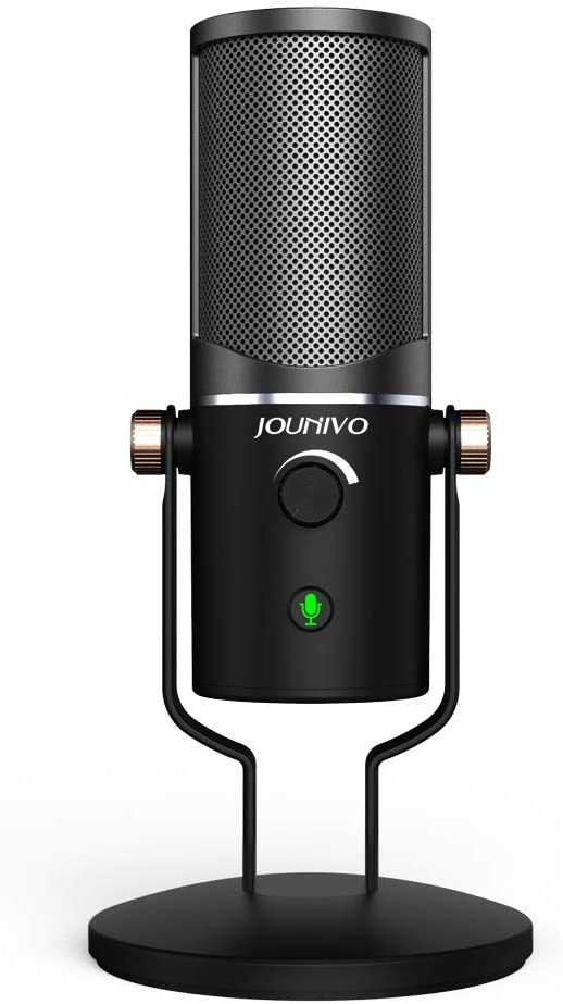 USB Microphone Computer Cardioid Condenser Mic, JOUNIVO PC Laptop
