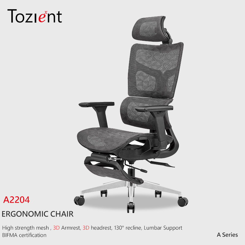 ToZient Ergonomic Office Chair,Adjustable Mechanism, Mesh Back and Seat  Support