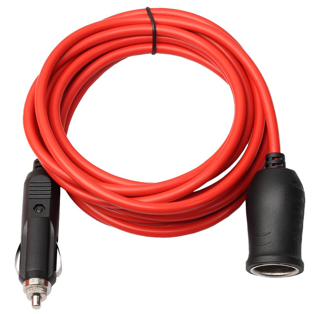 12V 24V 10A Car Cigarette Lighter Socket Extension Cord Cable 12ft Red, 501 Original
12V 24V 10A Car Cigarette Lighter Socket Extension Cord Cable 12ft Red, 501 Original
