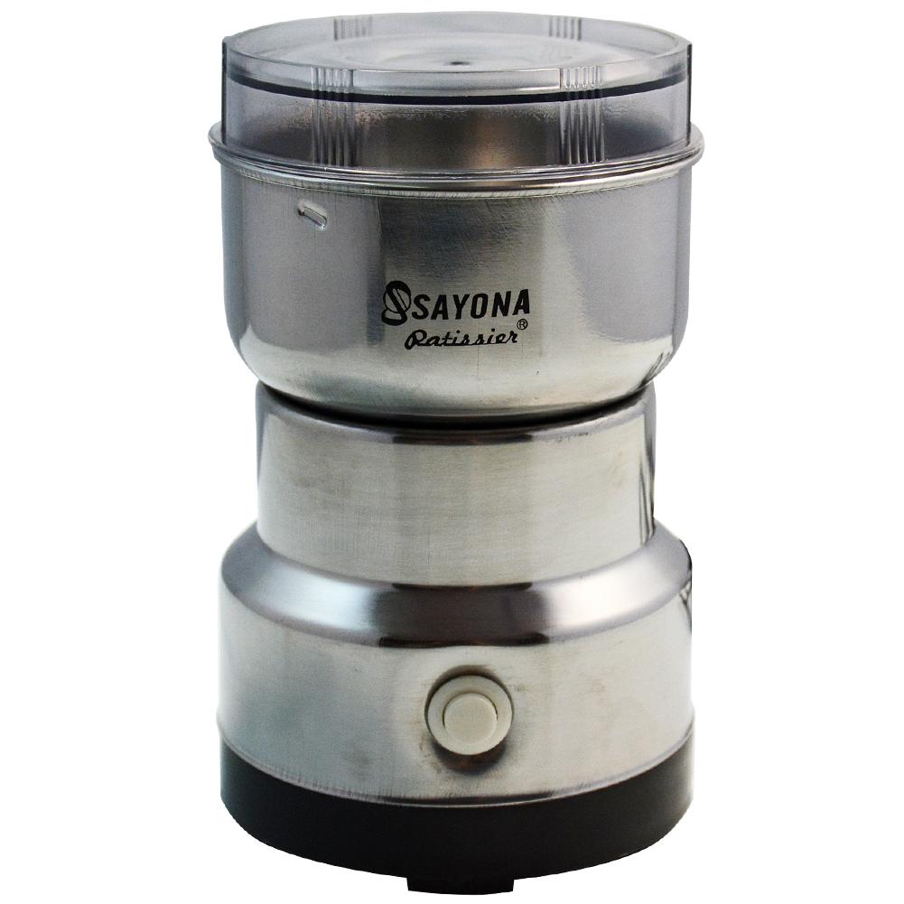 SAYONA Stainless Steel Household Electric Coffee Bean Powder Grinder Maker, 501 Original
SAYONA Stainless Steel Household Electric Coffee Bean Powder Grinder Maker, 501 Original