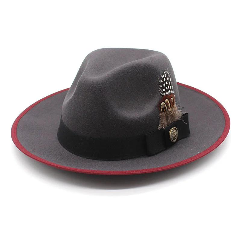 Men's Fedora Hat by Gabraha