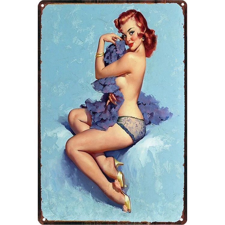 Pin UP Girl - Vintage Tin Signs/Wooden Signs - 20*30cm/30*40cm