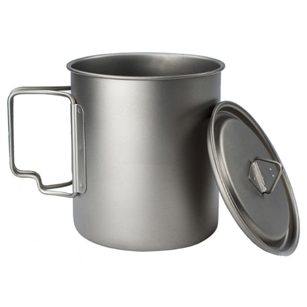 Outdoor Travel Camping Picnic Titanium Cup w/ Folding Handle Lid Coffee Mug, 350ml, 501 Original
Outdoor Travel Camping Picnic Titanium Cup w/ Folding Handle Lid Coffee Mug, 350ml, 501 Original