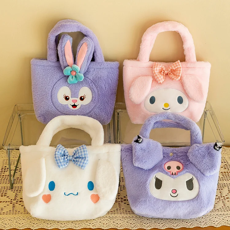 Doll Bag Sanrio Kurome Cute Carry-on Handbag Daily