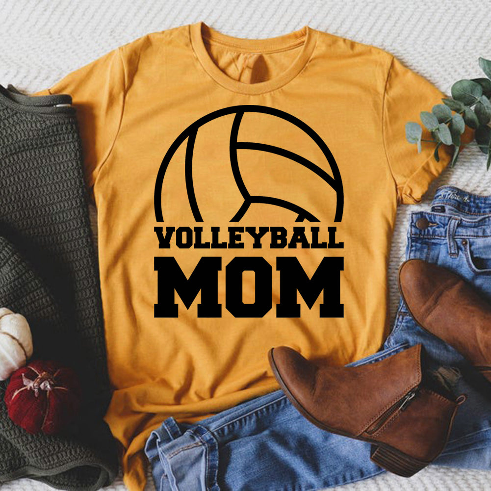 Volleyball mom T-Shirt Tee -07379-Guru-buzz