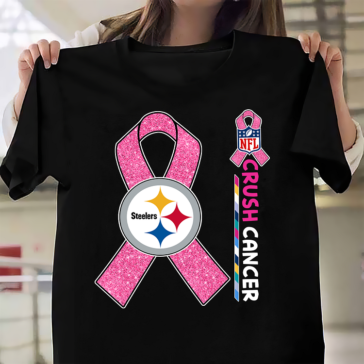 NFL Pittsburgh Steelers Crush Cancer Shirt