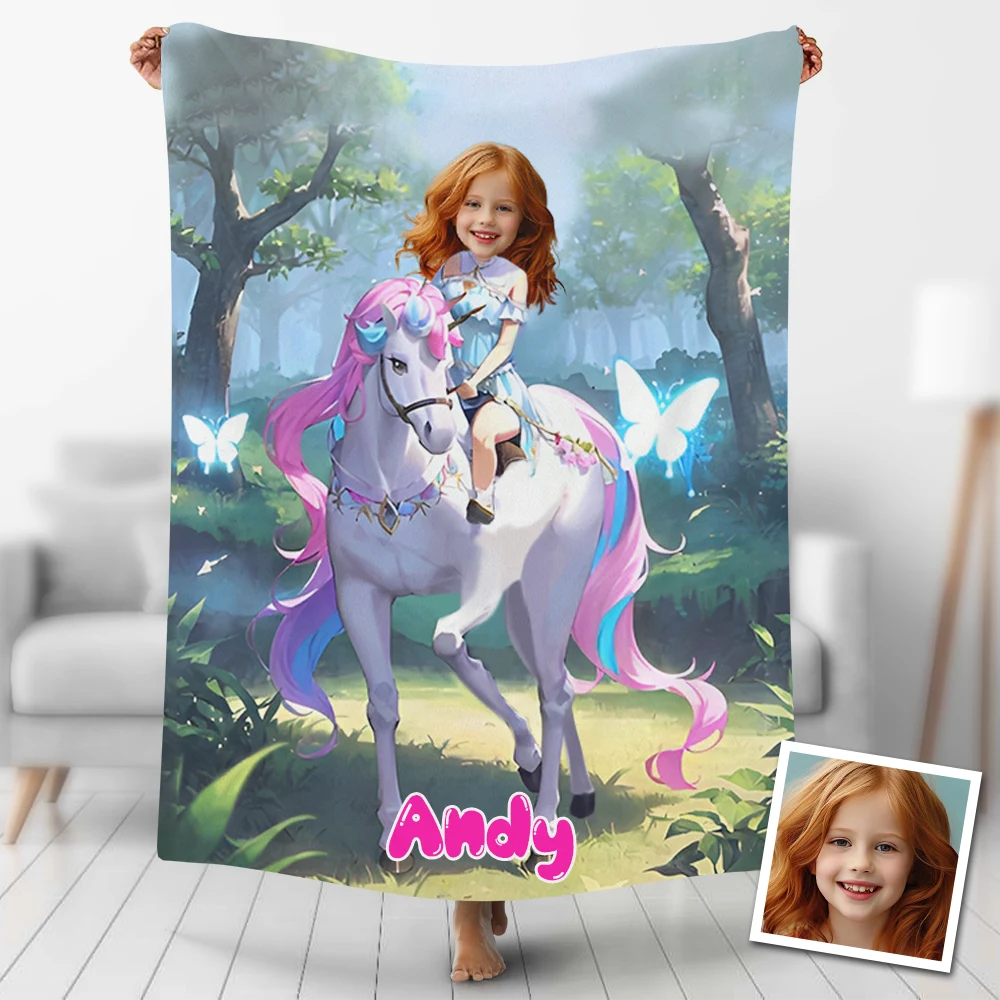 Custom Blanket Personalized Kids Gifts | Makemesurprise®