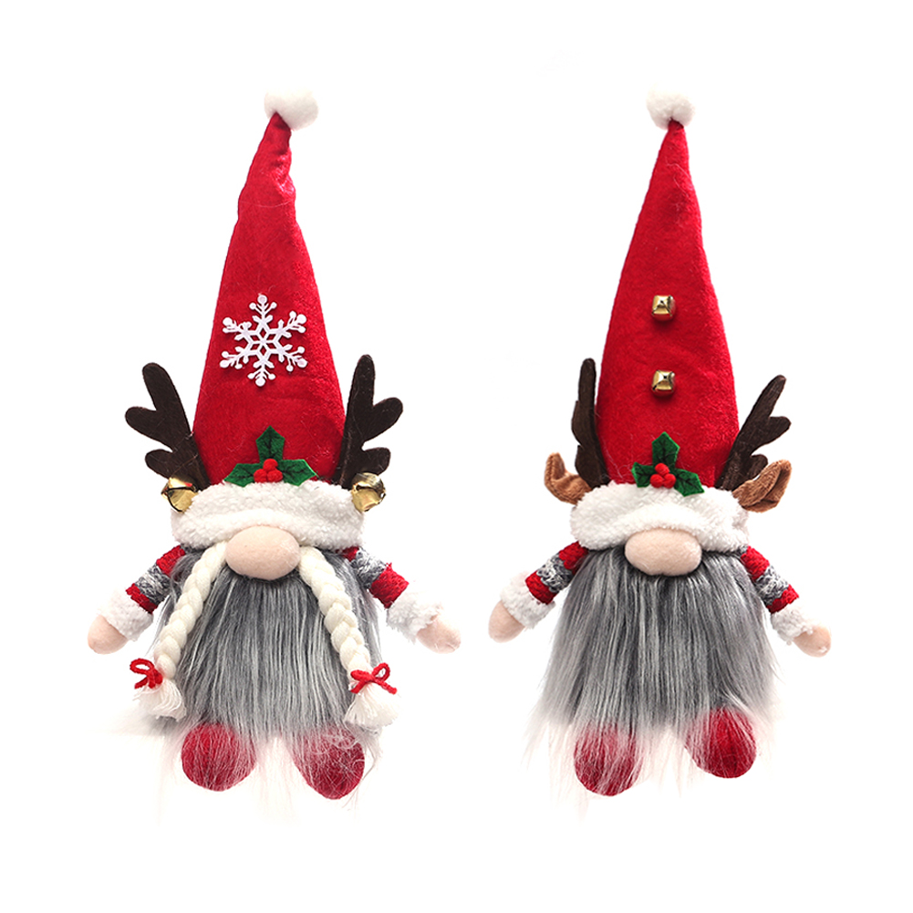 Christmas Glowing Antlers Dolls With Lights Long Beard Dwarf Faceless Doll, Boy, 501 Original
Christmas Glowing Antlers Dolls With Lights Long Beard Dwarf Faceless Doll, Boy, 501 Original