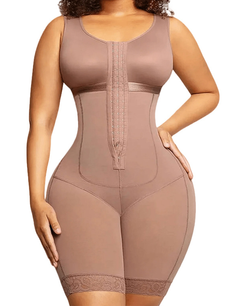 Tummy-Controlling Waist-Tightening Butt-Lifting Body-Shaping Suit