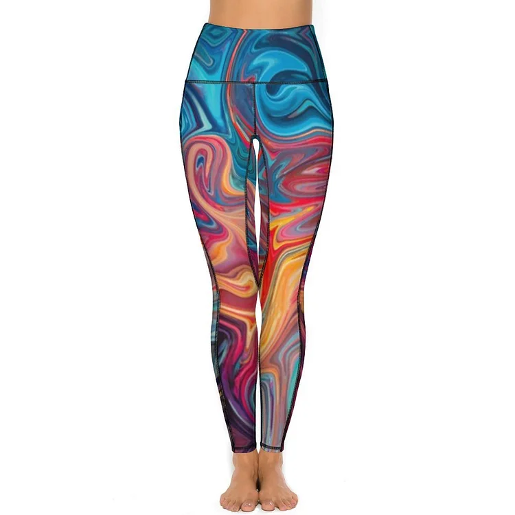 Personalized Women's Yoga Pants with Pockets High Waisted Workout Leggings