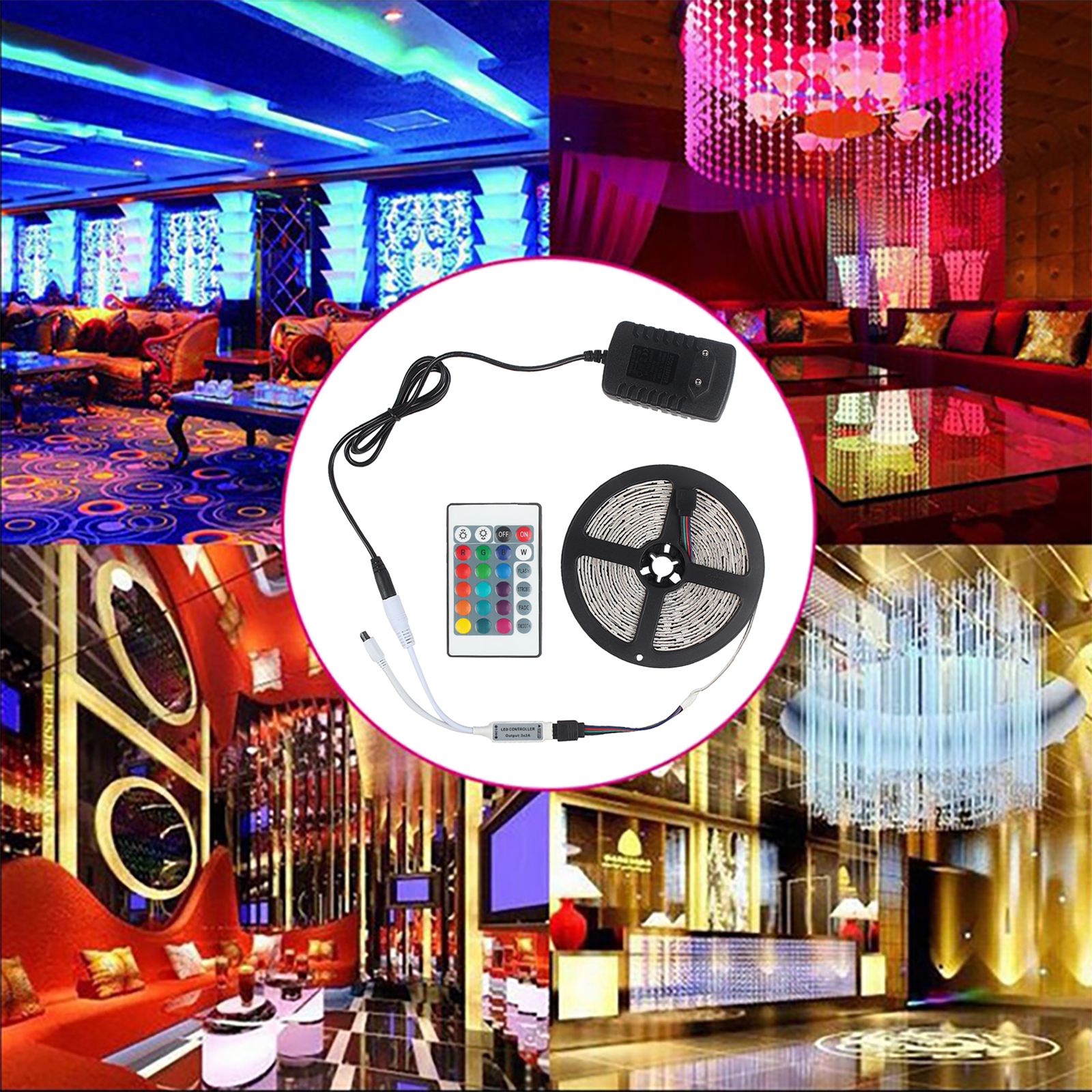 WiFi Strip Lights 10m DIY SMD 5050 RGB LED String Light Tape Kit - EU Plug, 501 Original
WiFi Strip Lights 10m DIY SMD 5050 RGB LED String Light Tape Kit - EU Plug, 501 Original