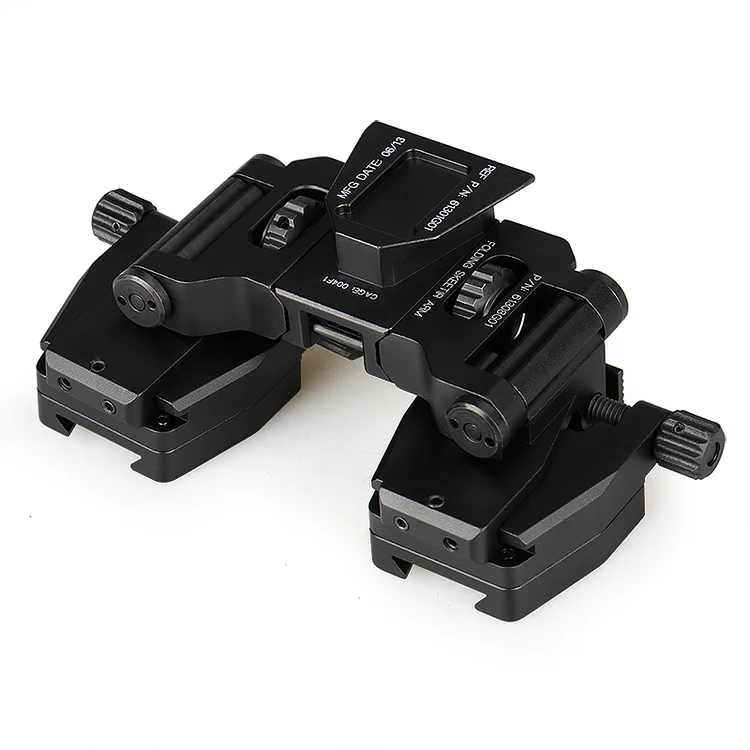 Double Dovetail Aluminum Mount Adapter to Connect Helmet  For PVS-14 Night Vision Device