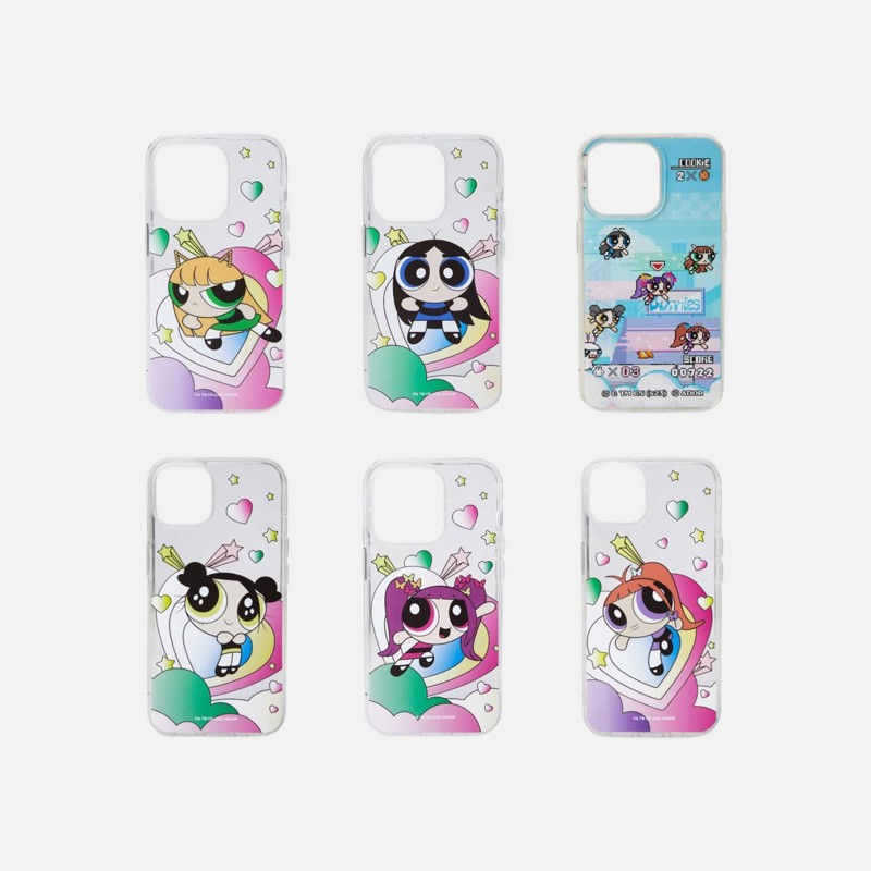 NewJeans POP UP STORE THE POWERPUFF GIRLS X NJ IPHONE CASE