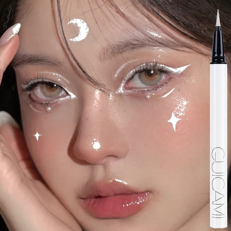 1PC Diamond Glitter Eye Liner Pencil Eye Makeup Highlighter Waterproof