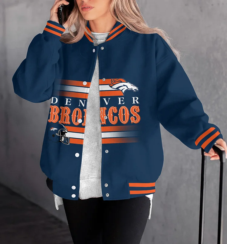 Denver Broncos Women Limited Edition Full-Snap Casual Jacket