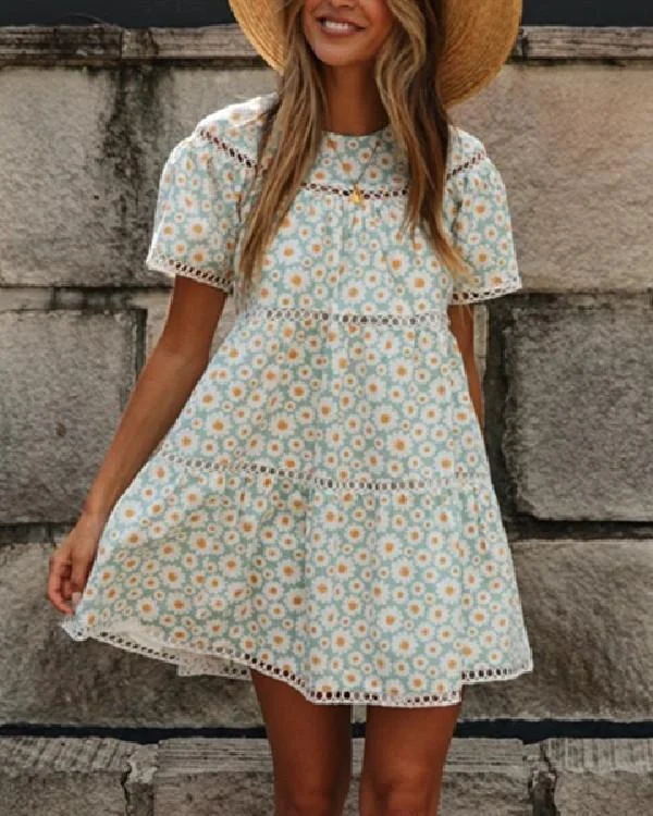 daisy chain mini dress p118928