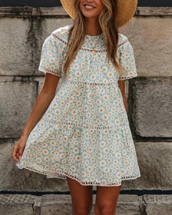 daisy chain mini dress p118928