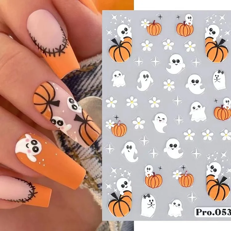 Halloween Nail Art Stickers