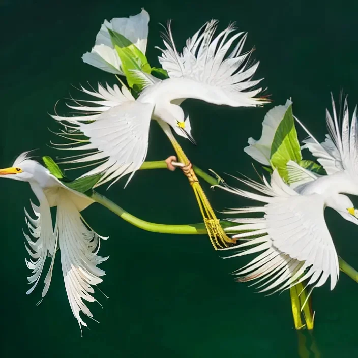 Snowy Heron Orchid (Calanthe Triplicata) Flower Seeds