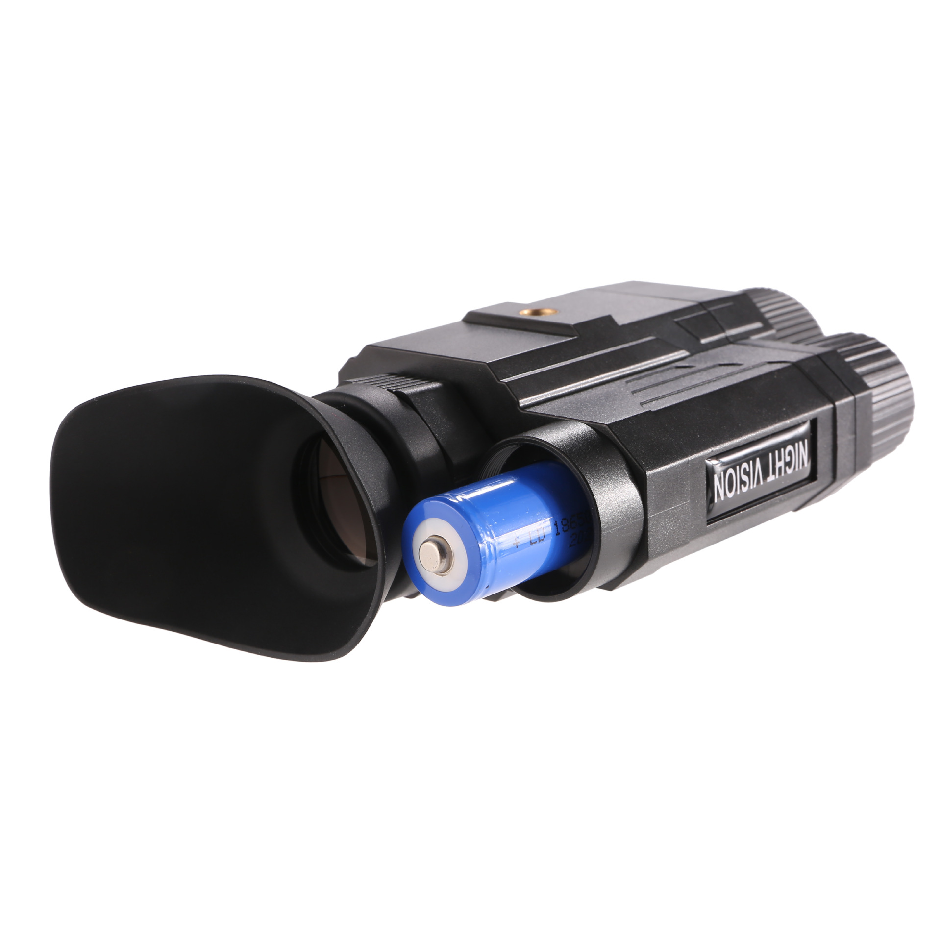 BekinTek Helmet Mounted Night Vision Monocular Head Mountable NVG Goggles Rechargeable Optics Telescope IR Full Dark Night View Camera 7x Infrared 8x Digital Zoom 1080 Video Record 8M Photo with 32G TF Card 18