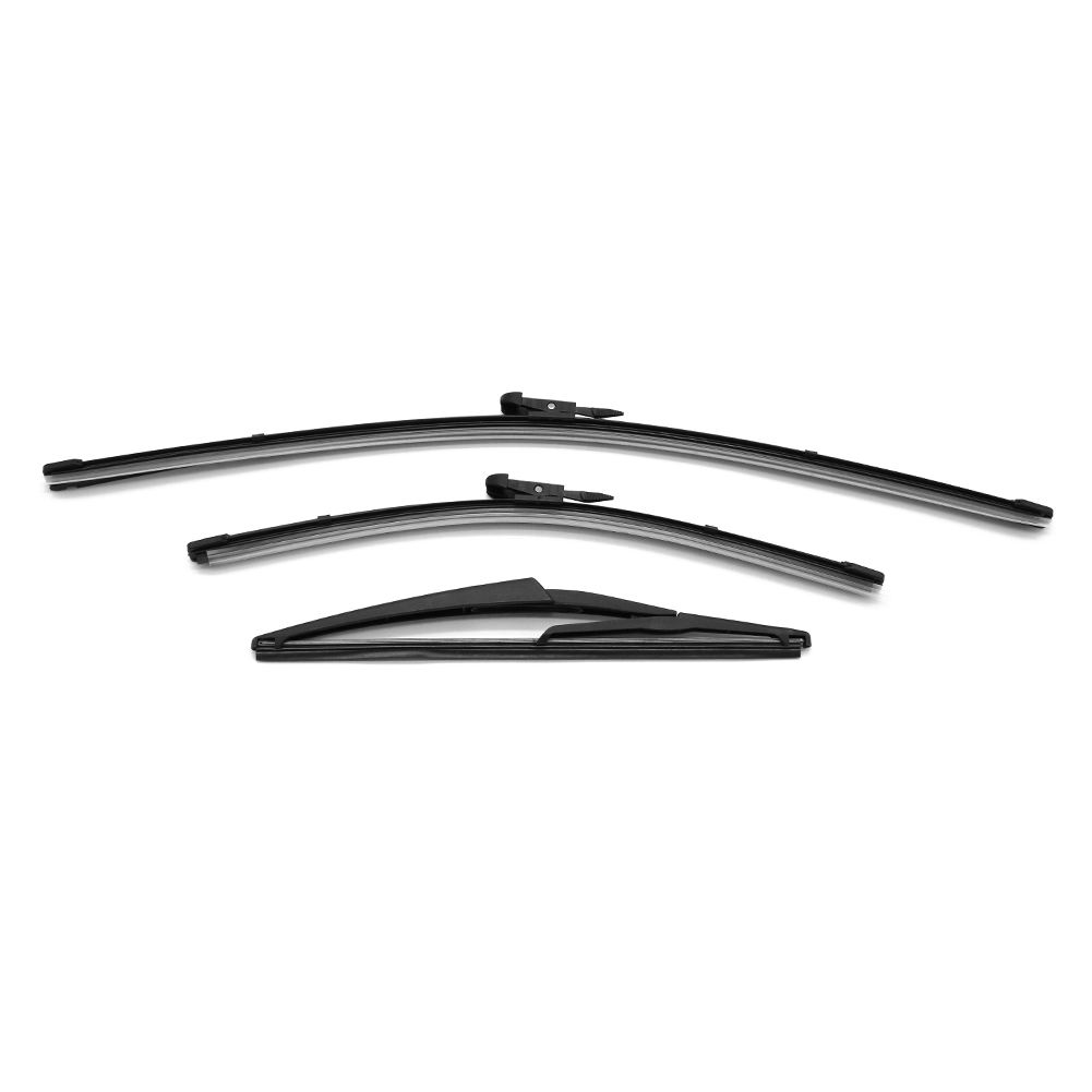 3pcs/set Front + Rear Windscreen Wiper Blades for Nissan Qashqai 2007-2013, 501 Original
3pcs/set Front + Rear Windscreen Wiper Blades for Nissan Qashqai 2007-2013, 501 Original