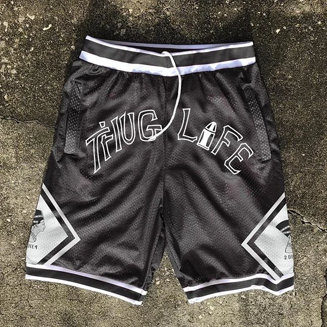 Thug Life basketball shorts