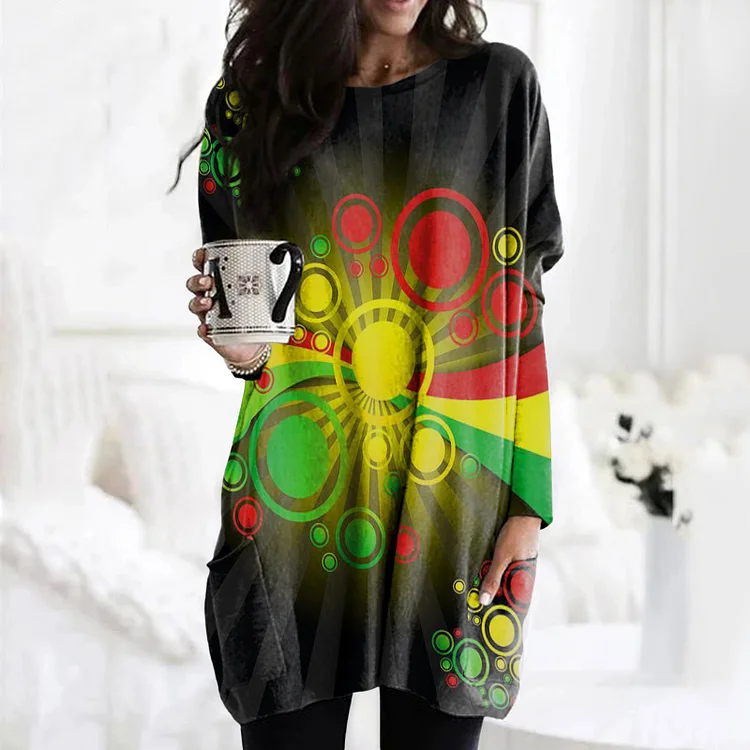 Vefave Vefave Black Pride Long Sleeve Tunic