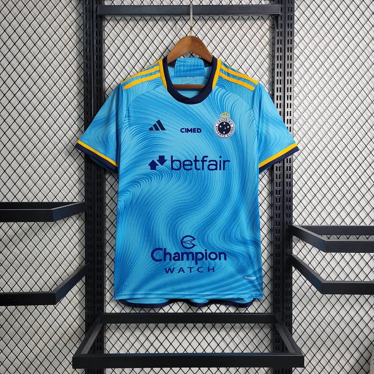 Cruzeiro Third Shirt Top Kit 2023-2024