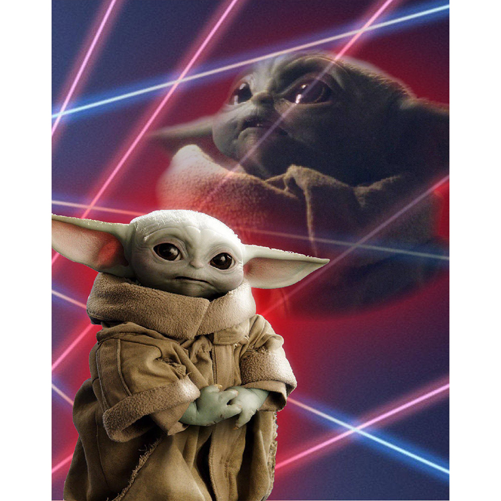 Cartoon Yoda - Round Drill Diamond Painting - 40*50CM, Round diamond 40*50cm, 501 Original
Cartoon Yoda - Round Drill Diamond Painting - 40*50CM, Round diamond 40*50cm, 501 Original