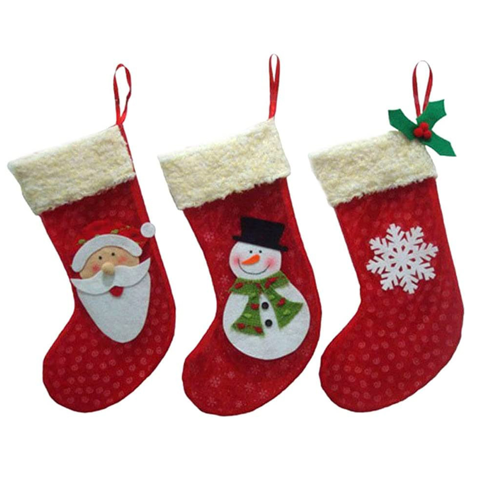 3pcs Christmas Stockings Socks with Snowman Santa Snowflake Candy Gift Bag, 501 Original
3pcs Christmas Stockings Socks with Snowman Santa Snowflake Candy Gift Bag, 501 Original