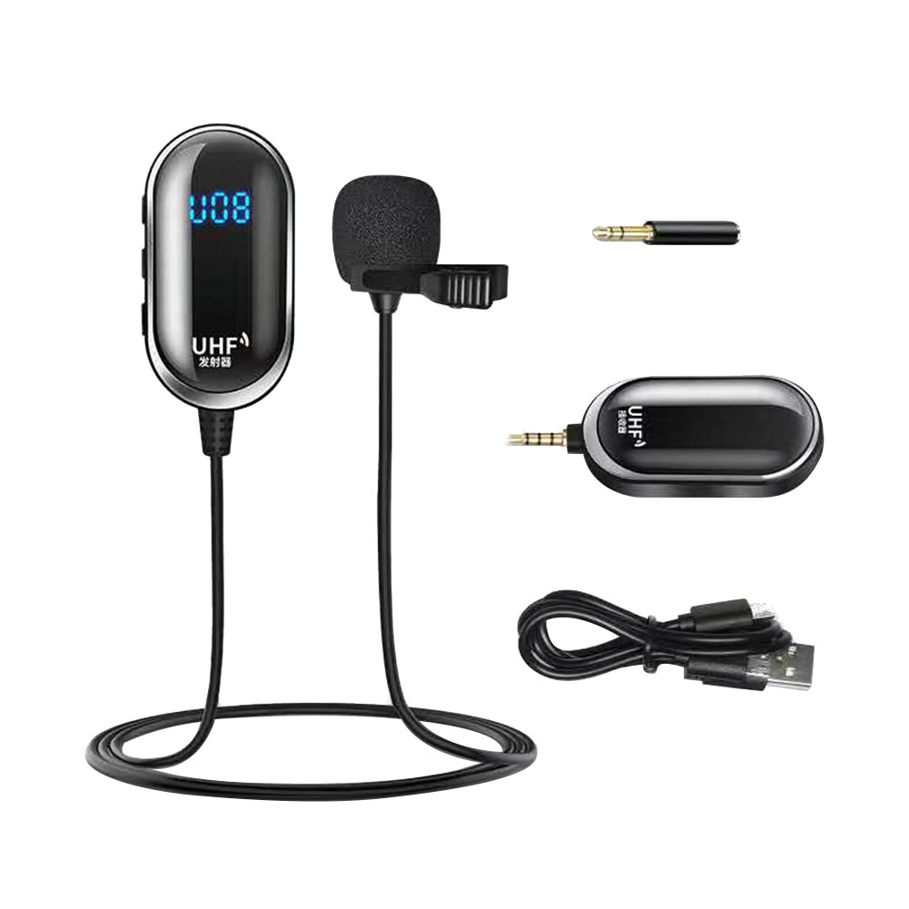 UHF Wireless Microphone Lavalier Voice Recording Speaker for Live Youtube, 501 Original
UHF Wireless Microphone Lavalier Voice Recording Speaker for Live Youtube, 501 Original