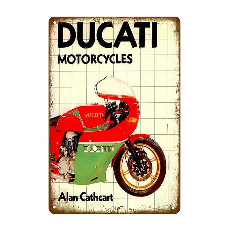 Ducati Motorcycle - Vintage Tin Signs/Wooden Signs - 20*30cm/30*40cm