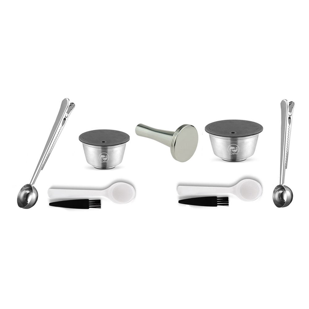 Reusable Coffee Capsule Pod for Nespresso Stainless Steel Refillable Filter, 501 Original
Reusable Coffee Capsule Pod for Nespresso Stainless Steel Refillable Filter, 501 Original