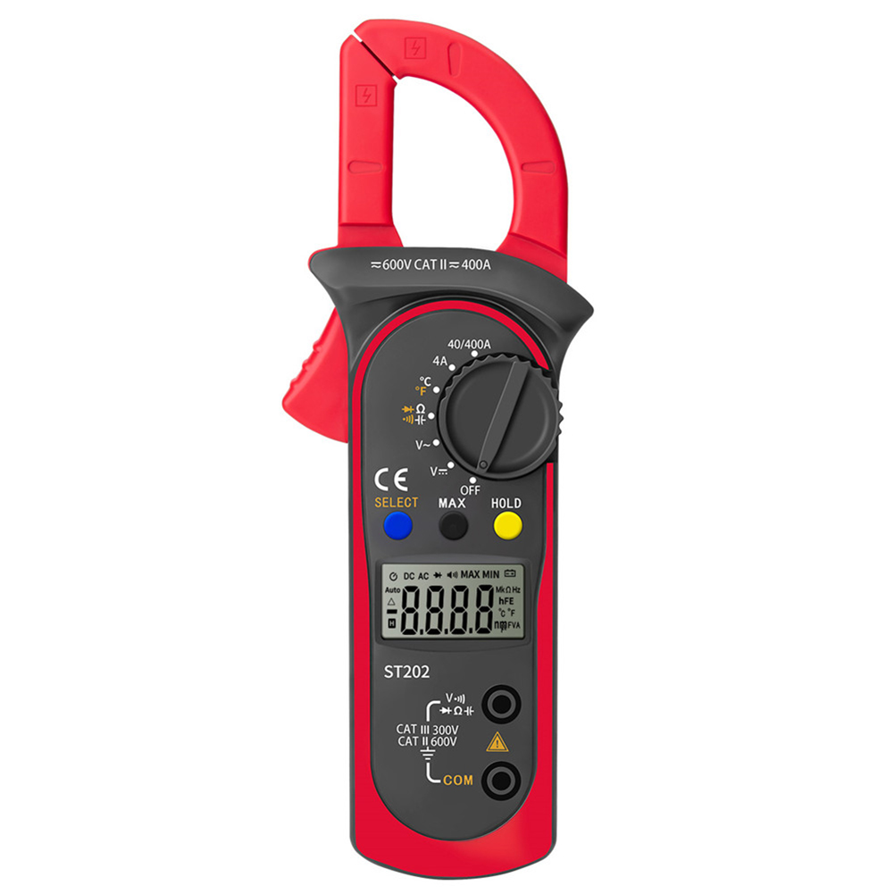 ANENG ST202 Clamp Digital Multimeter 4000 Counts LCD Voltage Current Meter, 501 Original
ANENG ST202 Clamp Digital Multimeter 4000 Counts LCD Voltage Current Meter, 501 Original