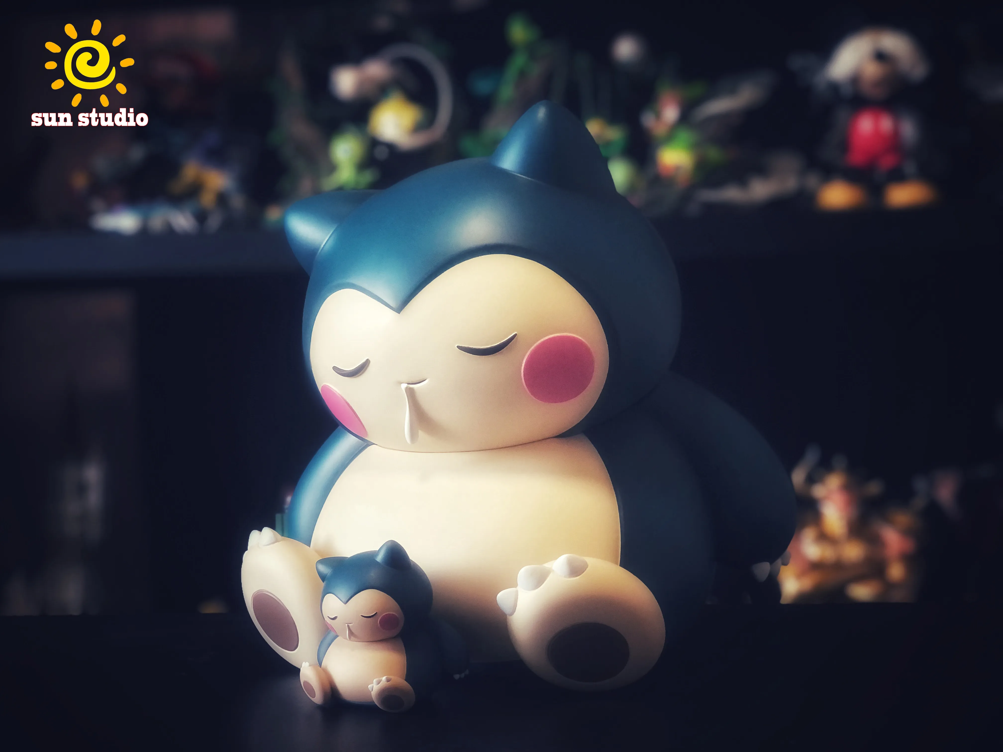 Pokemon Snorlax & Slaking & Munchlax GK Statue - Asterism Studio [In-Stock]