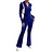 Ejimei Long Sleeve Jumpsuit Women Zipped Turn-down Collar Rompers Full Body Tight Fitting Woman Overalls Solid Ladies Flare Pants 2025