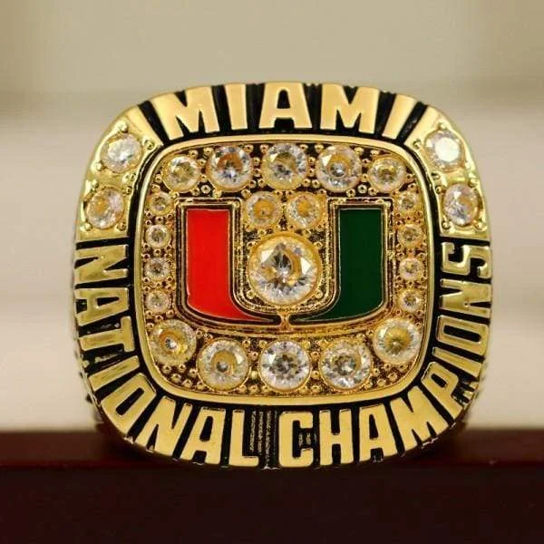 (1991) Miami Hurricanes College Football National Championship Ring - Premium Series