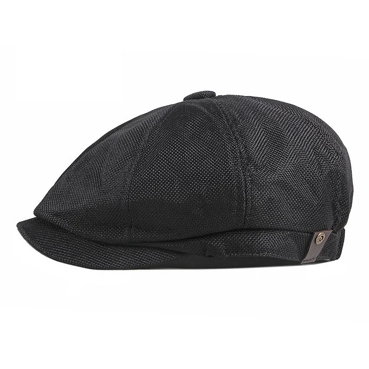 TIMSMEN Vintage Western Denim Cotton Men's Beret Hat