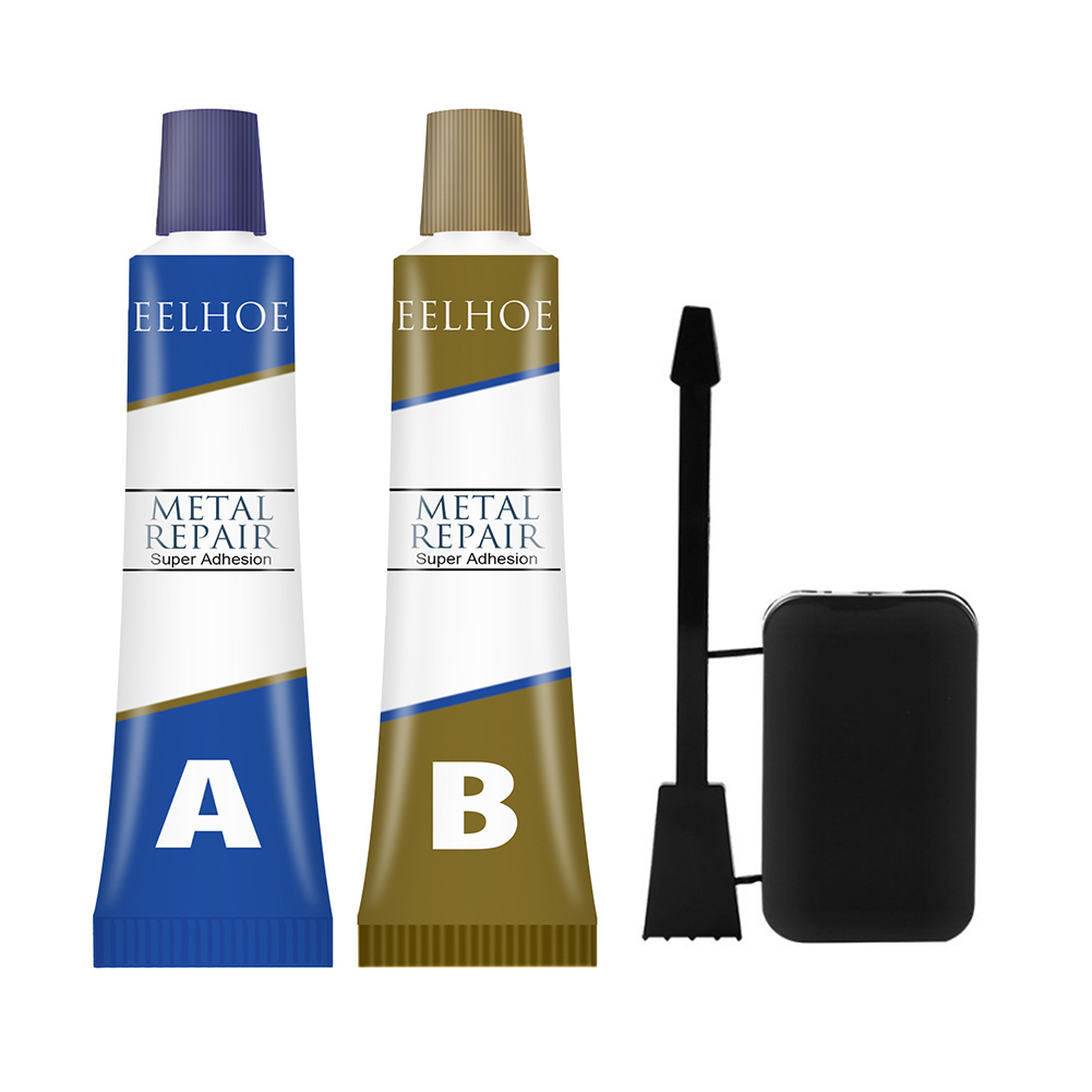 AB Metal Repair Adhesive Super Glue Iron Steel Auto Radiator Welding Glue, 50g, 501 Original
AB Metal Repair Adhesive Super Glue Iron Steel Auto Radiator Welding Glue, 50g, 501 Original