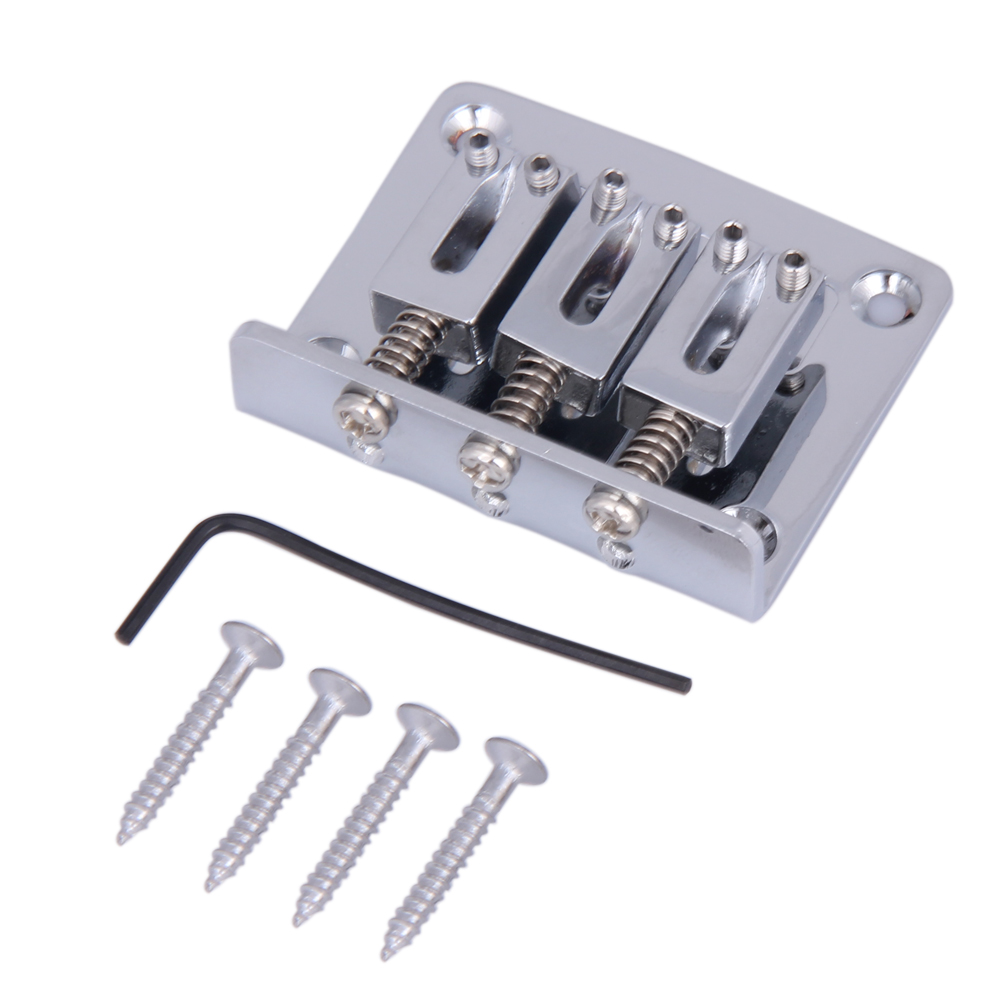50mm Adjustable Guitar Tailpiece for Cigar Box Guitar 3 String Hard-tail, Silver, 501 Original
50mm Adjustable Guitar Tailpiece for Cigar Box Guitar 3 String Hard-tail, Silver, 501 Original