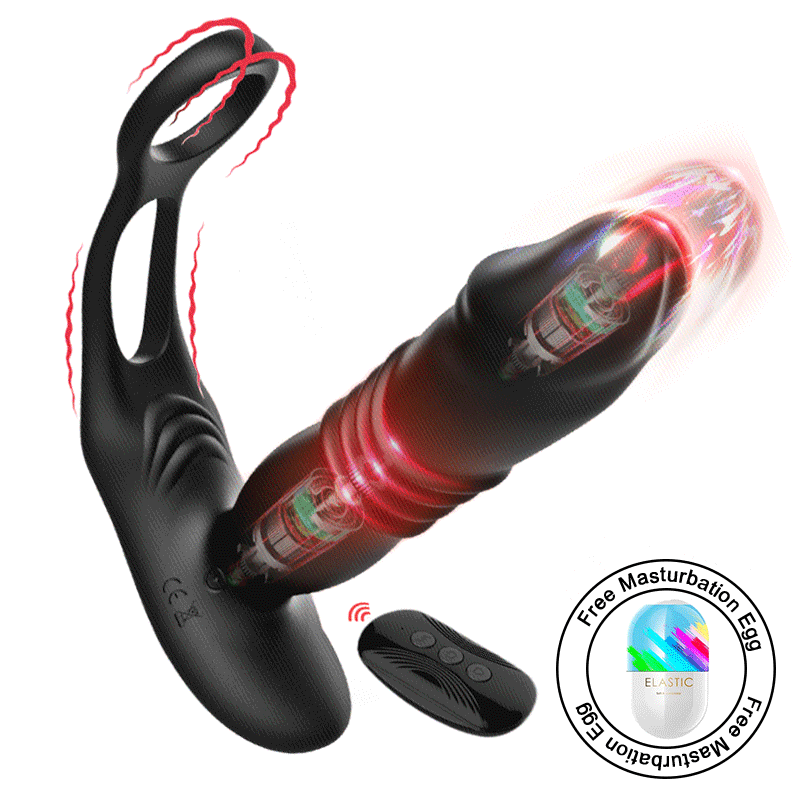 Tiger3 Generation 8 Thrusting Vibration Prostate Massager By Rose Toy