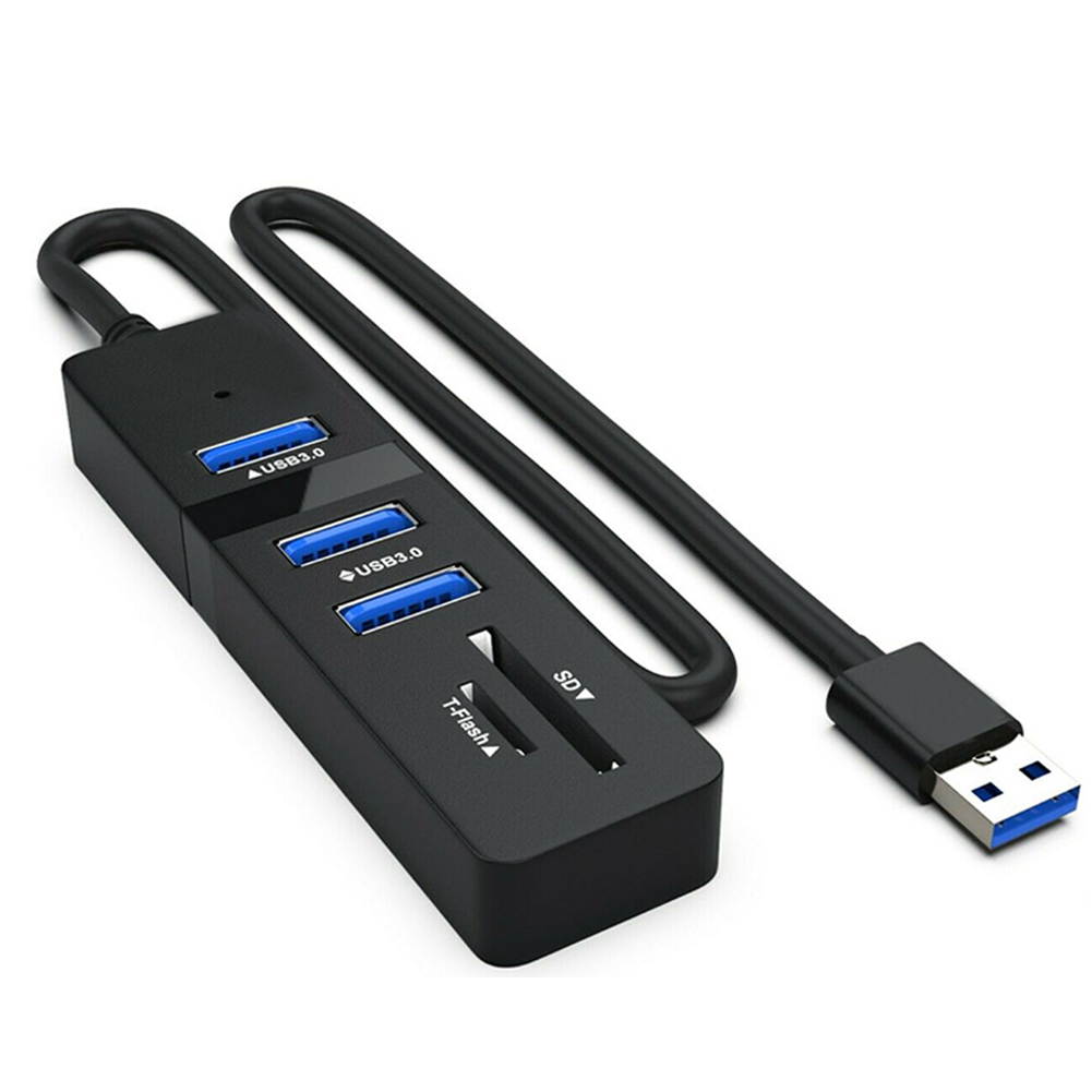 5 in 1 USB 3.0 HUB Docking 3 USB 3.0 SD TF Card Reader Adapter PC Station, 501 Original
5 in 1 USB 3.0 HUB Docking 3 USB 3.0 SD TF Card Reader Adapter PC Station, 501 Original