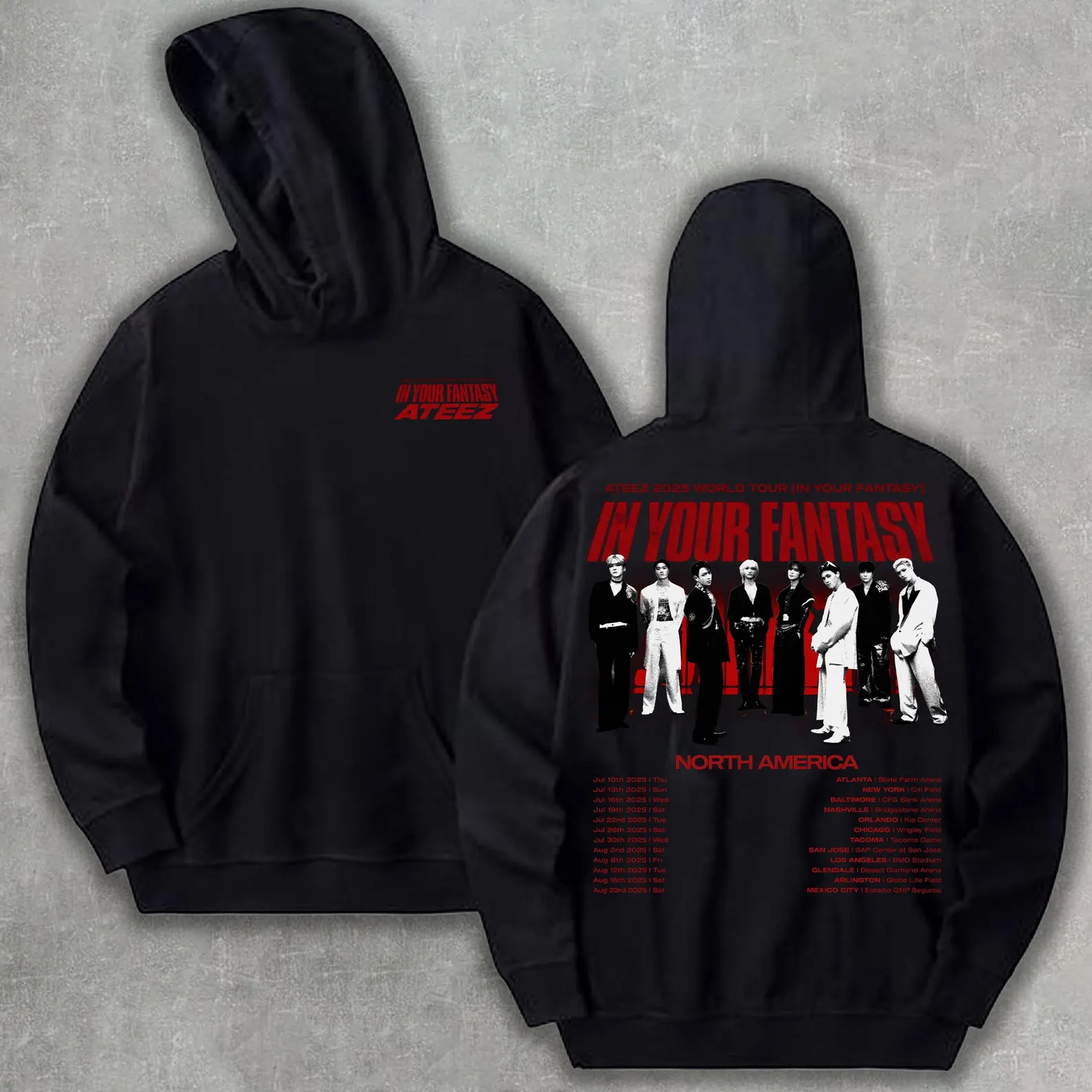 タレントカード ATEEZ 2025 EUROPE TOUR WINDBREAKER [L] タレントカード ATEEZ 2025 EUROPE TOUR WINDBREAKER [L] 2025