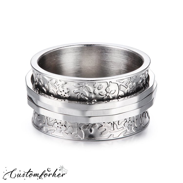 Magic Flowers Spinner Ring