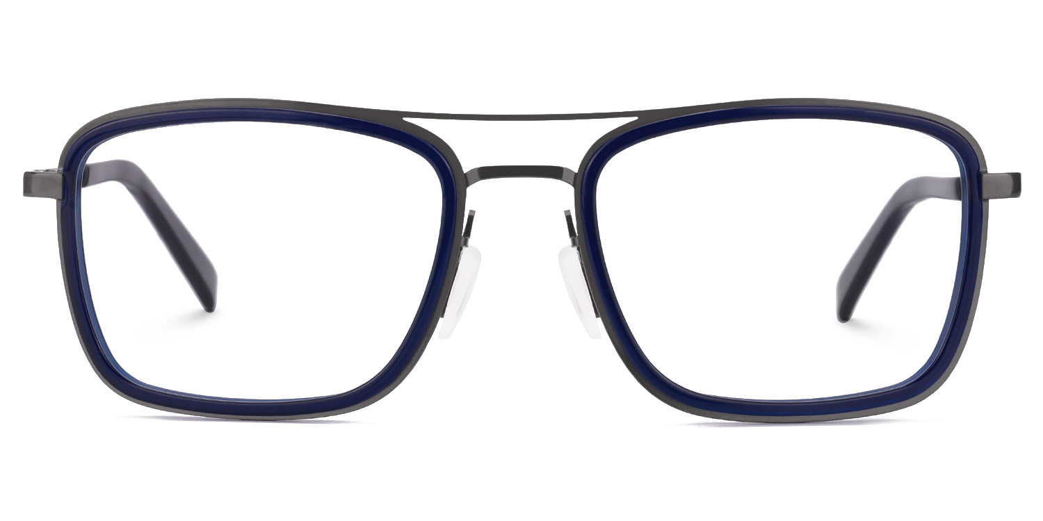 Seattle Square Blue Eyeglasses Vooglam UK