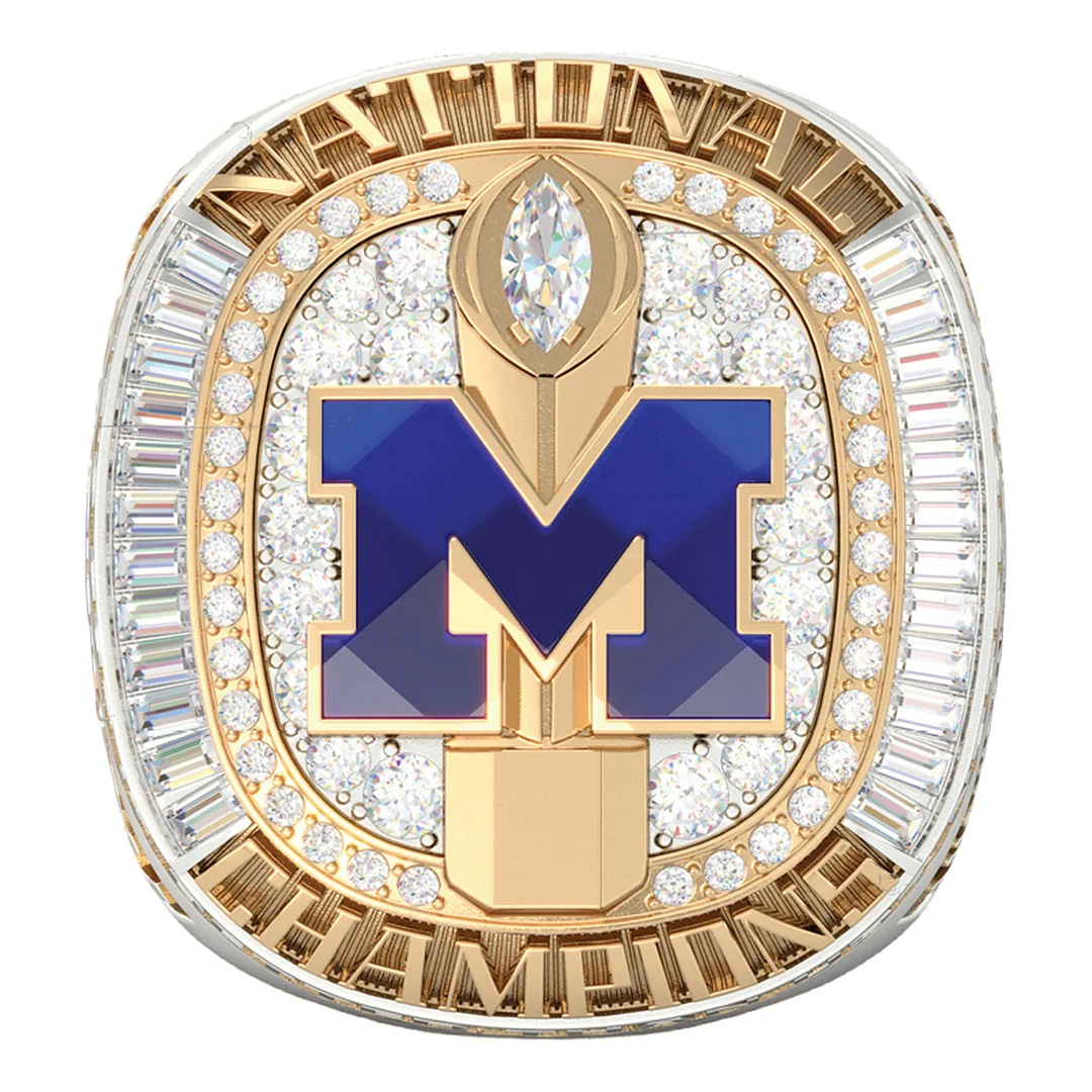 2023 Michigan Wolverines National Championship Ring-Official Version