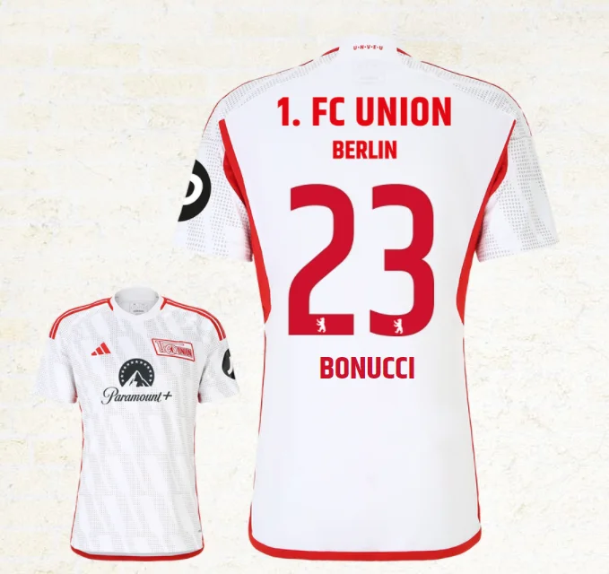 FC Union Berlin Leonardo Bonucci 23 Away Shirt Kit 2023-2024