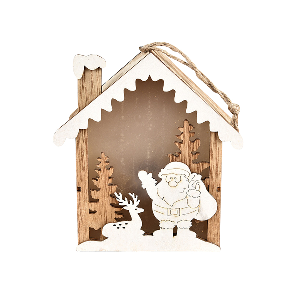 Christmas Wooden House Night Light Fairy Lamp Lighting Bedside Warm Light, 501 Original
Christmas Wooden House Night Light Fairy Lamp Lighting Bedside Warm Light, 501 Original