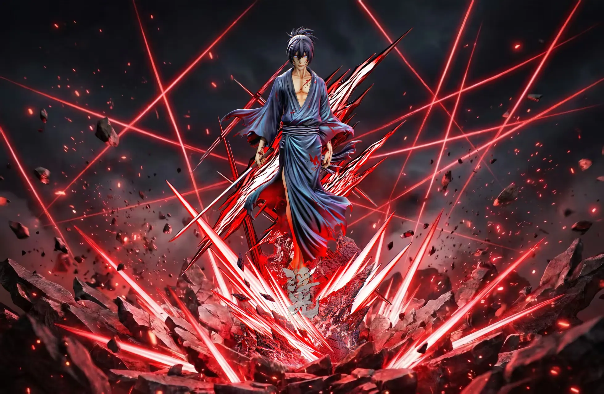 Floating Light Studio - Light Luxury Standing Pose Series 001 Yato Noragami-