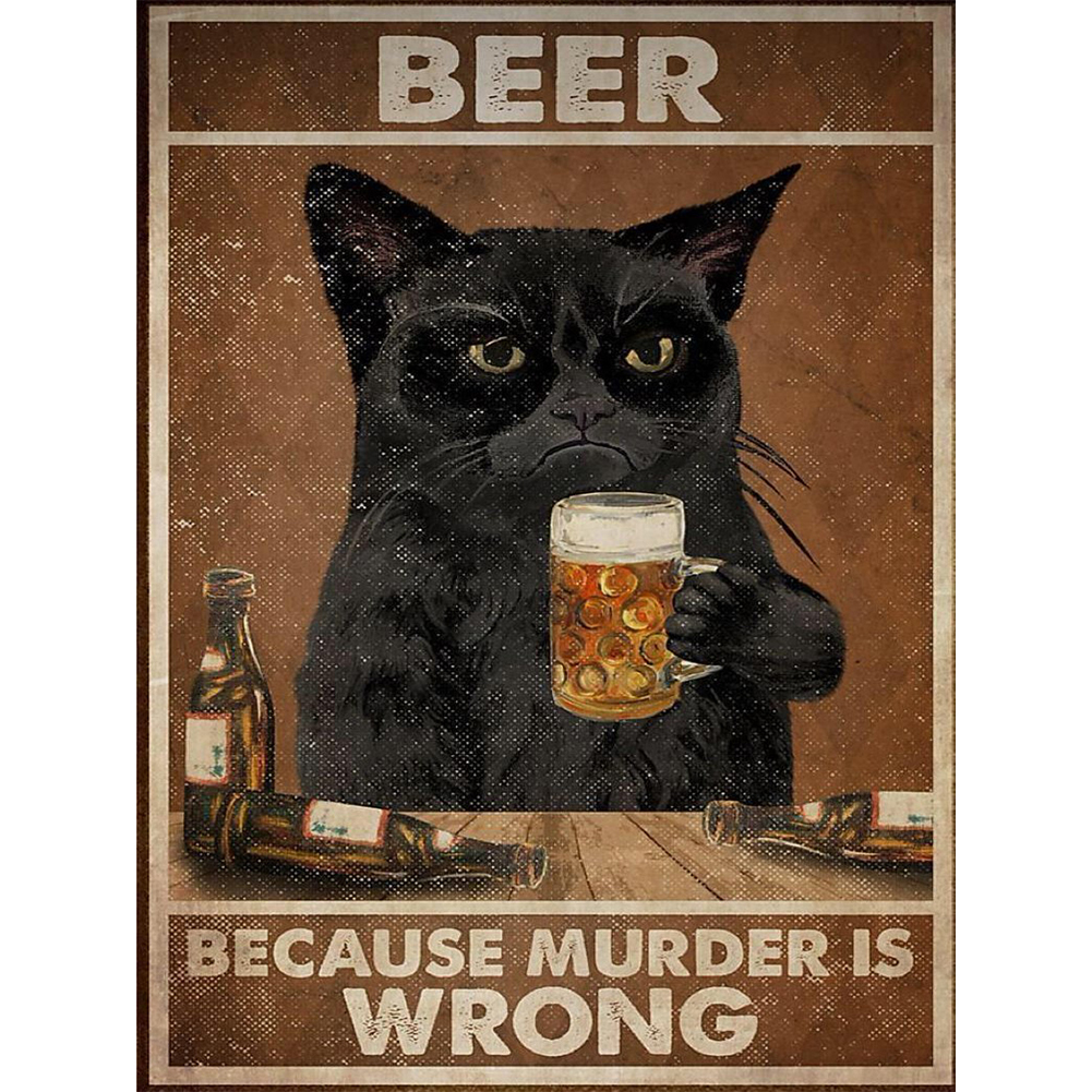 Multi-Size) Retro Black Cat Poster - /Square Drill Diamond Painting, 40x50, 501 Original
Multi-Size) Retro Black Cat Poster - /Square Drill Diamond Painting, 40x50, 501 Original